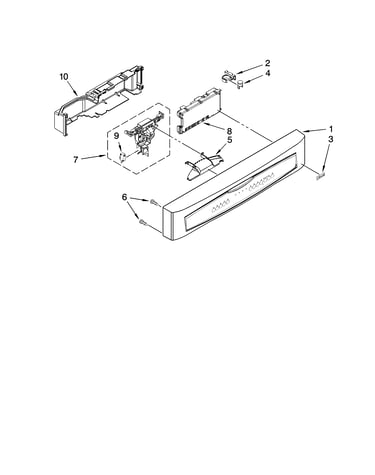 Control panel parts