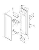 Refrigerator door parts