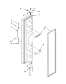 Freezer door parts