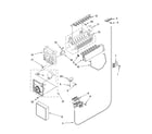 Kenmore 10657378702 icemaker parts, optional parts (not included) diagram