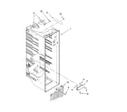 Kenmore 10658943801 refrigerator liner parts diagram