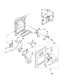 Dispenser front parts