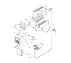 Kenmore 10658953801 icemaker parts, optional parts (not included) diagram