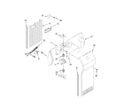 Kenmore 10659123801 air flow parts diagram
