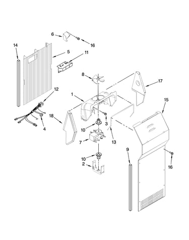 Air flow parts