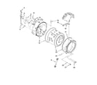Kenmore Elite 11047701801 tub and basket parts diagram