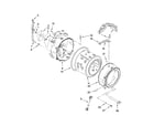 Kenmore Elite 11047751801 tub and basket parts diagram