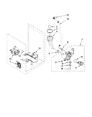 Pump and motor parts, optional parts (not included)