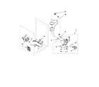 Kenmore Elite 11047788801 pump and motor parts, optional parts (not included) diagram