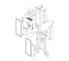Kenmore Elite 59678332800 refrigerator door parts diagram