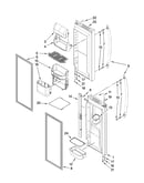 Refrigerator door parts