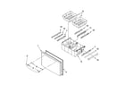 Kenmore Elite 59678339800 freezer door parts diagram