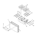 Freezer door parts