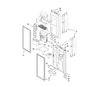 Kenmore Elite 59678533800 refrigerator door parts diagram