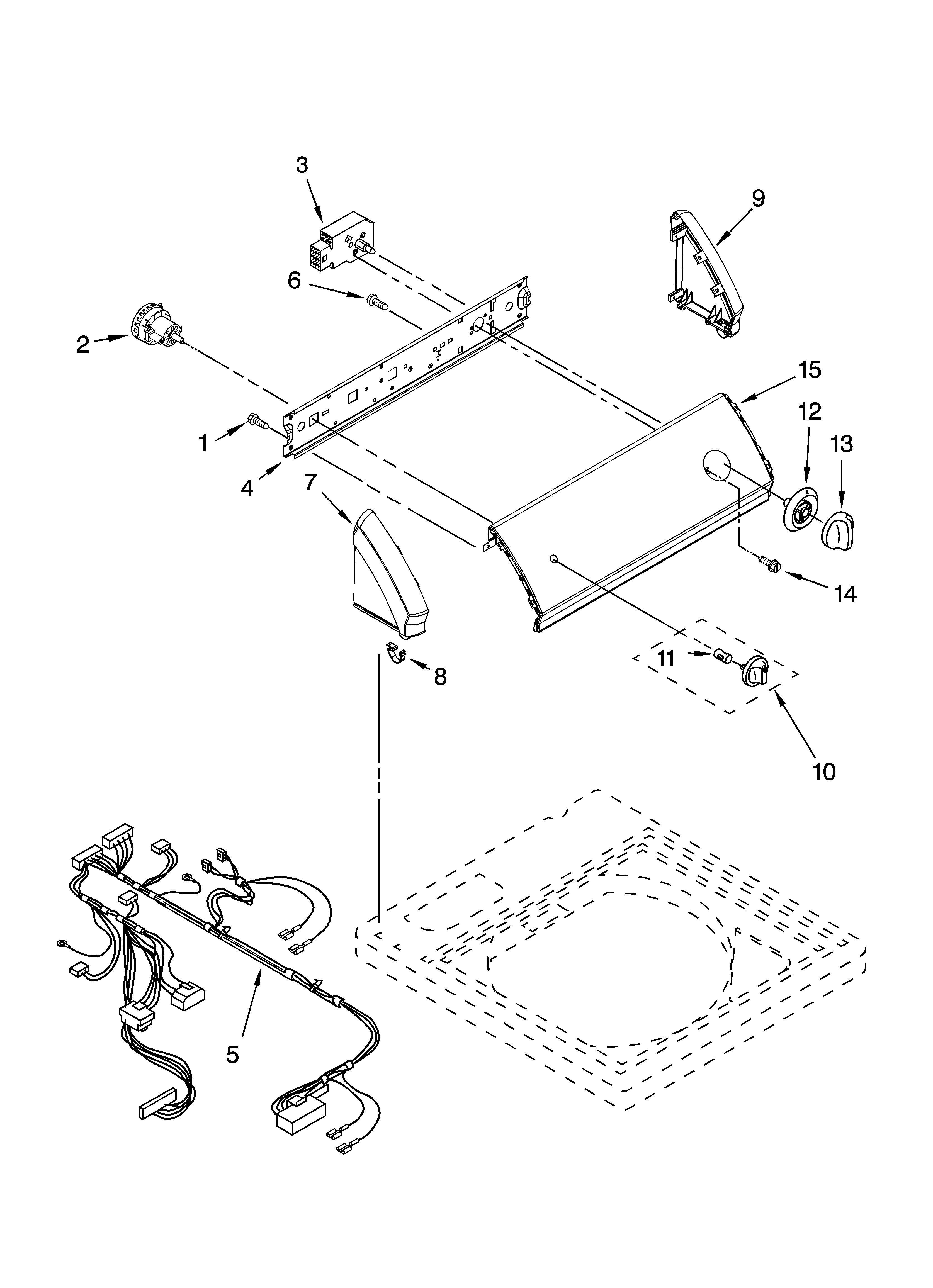 Control panel parts