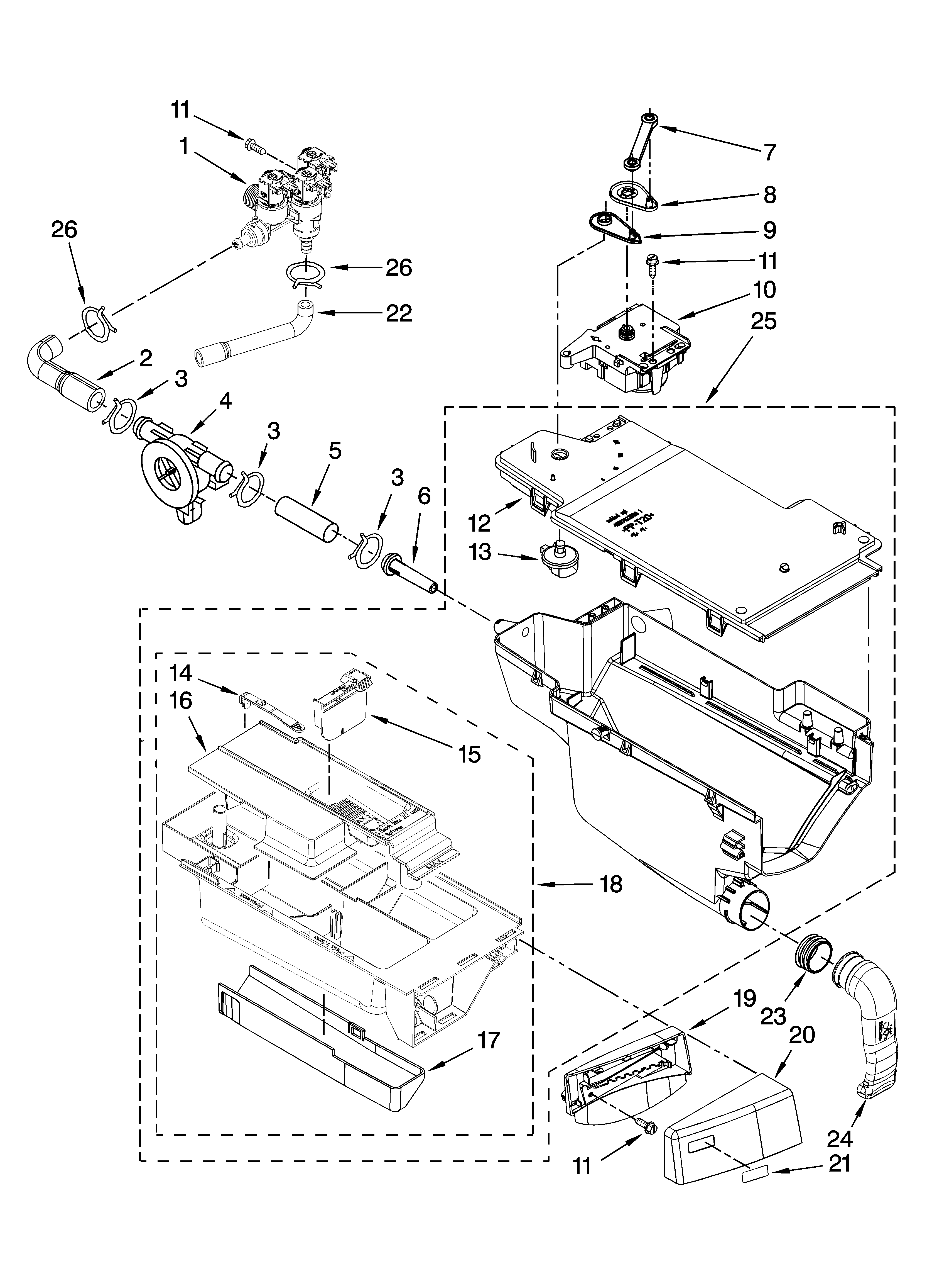 Dispenser parts