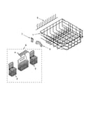 Lower rack parts