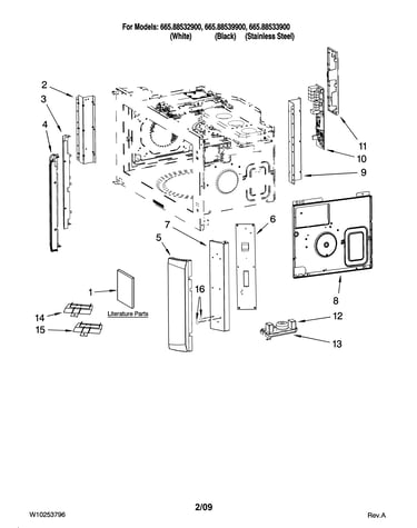 Control board parts