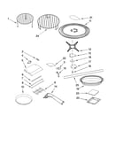 Rack and turntable parts
