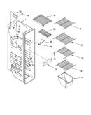 Freezer liner parts