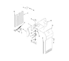 Kenmore 10641562800 air flow parts diagram