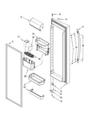 Refrigerator door parts