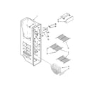 Kenmore 10658142800 freezer liner parts diagram