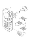 Freezer liner parts