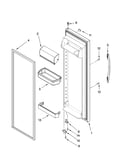 Refrigerator door parts