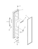 Freezer door parts