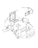 Dispenser front parts