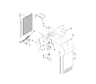 Kenmore 10658146800 air flow parts diagram