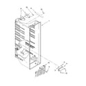 Kenmore 10658329801 refrigerator liner parts diagram