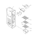 Kenmore 10658329801 freezer liner parts diagram