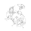 Kenmore 10658329801 dispenser front parts diagram