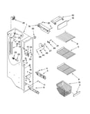 Freezer liner parts