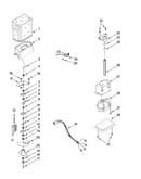 Motor and ice container parts