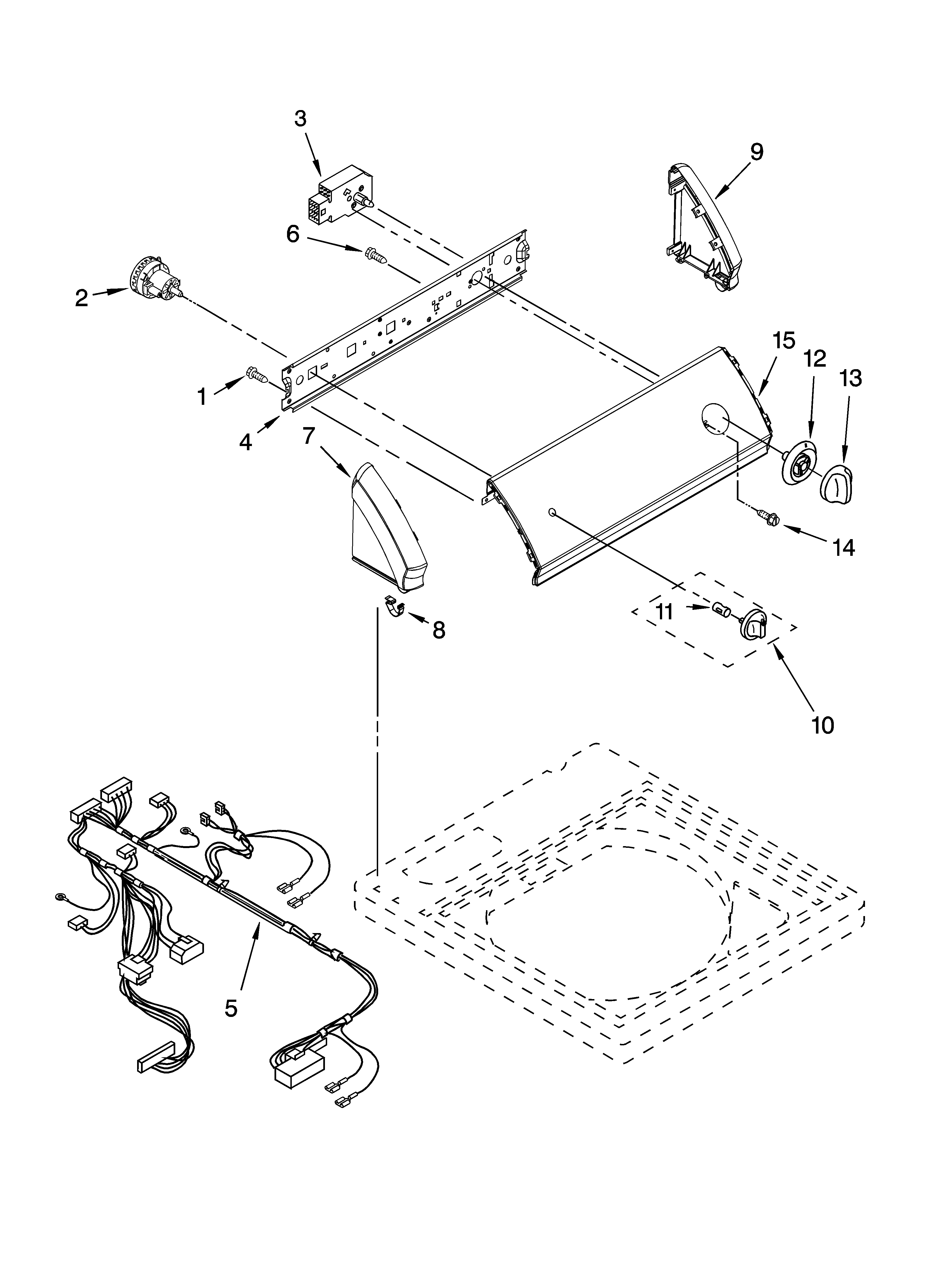 Control panel parts