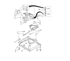 Kenmore 11018112700 machine base parts diagram