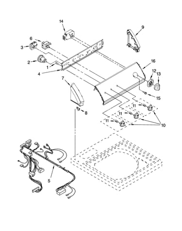 Control panel parts
