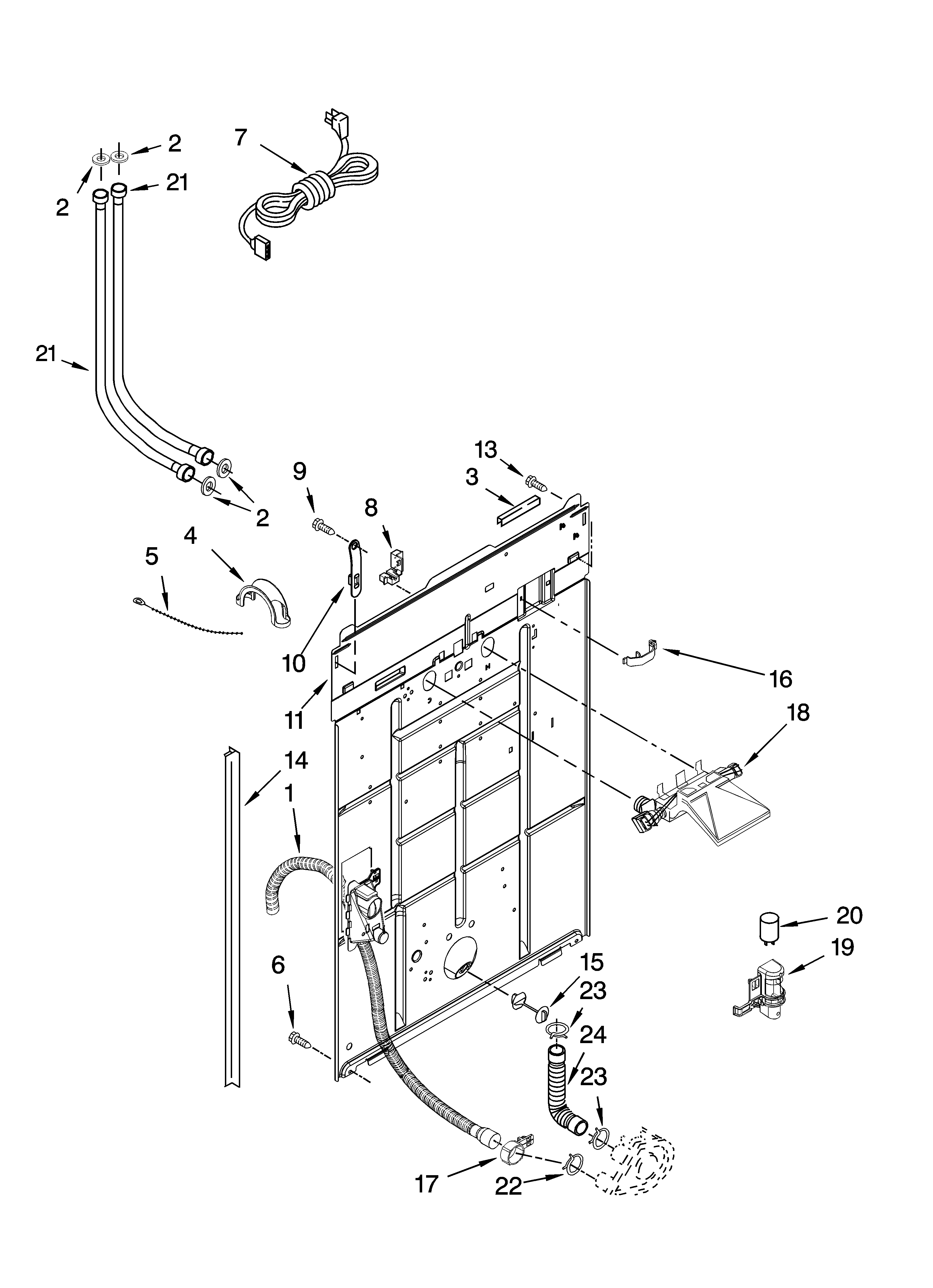 REAR PANEL PARTS