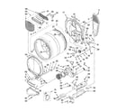 Kenmore Elite 11086757701 bulkhead parts diagram