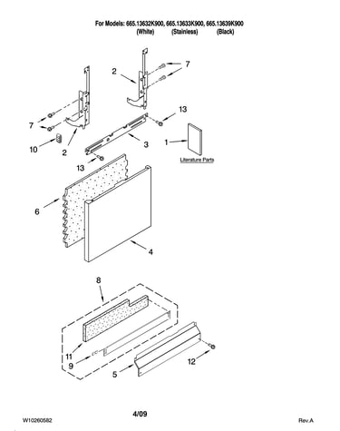 Door and panel parts