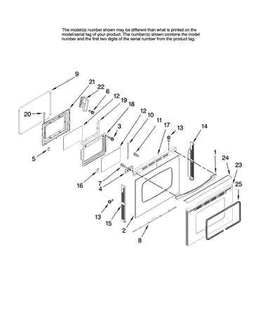 Lower door parts