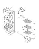 Freezer liner parts