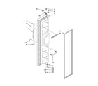 Kenmore 10657162701 freezer door parts diagram