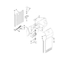 Kenmore 10657163701 air flow parts diagram