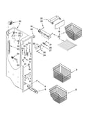Freezer liner parts