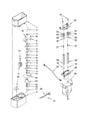 Motor and ice container parts