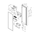 Kenmore Elite 10658706802 refrigerator door parts diagram